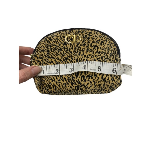 Christain Dior animal print small makeup case - Picture 7 of 9
